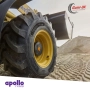 Гуми строителна техника 400/70-20 APOLLO, снимка 2