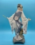 Lladro Spain  Japanese Geisha “Teruko” w/ Folded Parasol  “Гейшата” Код P1697, снимка 3