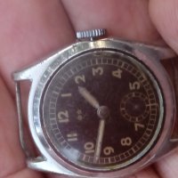 Много рядък немски ръчен часовник,военен, снимка 11 - Антикварни и старинни предмети - 42448628