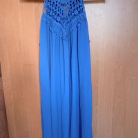Синя рокля, снимка 2 - Рокли - 37299027
