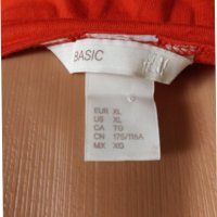 H&M- XL- Макси рокля в червено оранжев цвят и интегрален сутиен , снимка 7 - Рокли - 37434753