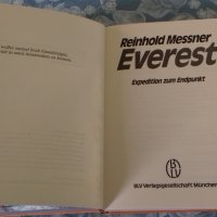 Меснер,Райнхолд Меснер,Reinhold Messner  Everest, ein Buch auf Deutsch,20лв, снимка 1 - Специализирана литература - 29078446