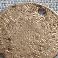 Сребърна монета 7 кройцера 1762г. Франц първи Кремниц Австрия 14911, снимка 7 - Нумизматика и бонистика - 42915298