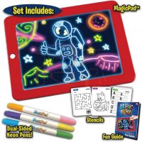 2650 Светещ таблет за рисуване Magic Sketch Pad, снимка 4 - Рисуване и оцветяване - 36399797