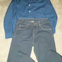  панталон H&M, риза  H&M, къси панталони H&M, снимка 1 - Детски комплекти - 34040160