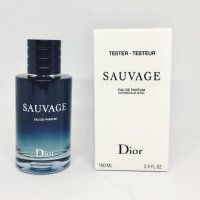 Мъжки парфюм Dior Sauvage 100мл - Оригинален Тестер EDP, снимка 1 - Мъжки парфюми - 40724317