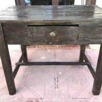 Автентична дървена маса. №0775, снимка 4 - Антикварни и старинни предмети - 34125670