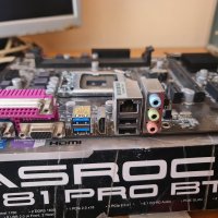 AsRock H81 Pro Btc- за части, снимка 4 - Дънни платки - 40534109