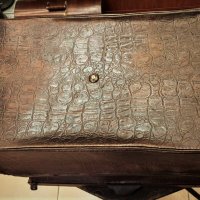 Докторска чанта,куфар крокодилска кожа, снимка 7 - Антикварни и старинни предмети - 30775166