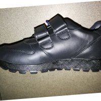 Черни кожени обувки, турско производство, много здрави, снимка 3 - Детски маратонки - 37962141