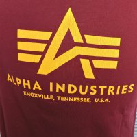 Оригинална мъжка тениска Alpha Industries размер М, снимка 3 - Тениски - 44356846
