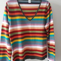 Пъстър дамски пуловер , снимка 8 - Блузи с дълъг ръкав и пуловери - 30149981