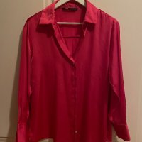 Розова риза Zara, снимка 2 - Ризи - 42589930