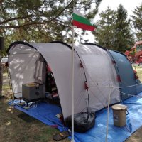 Къмпинг оборудване палатка Easy Camp Palmdale 400. Перфектно състояние и цена. , снимка 3 - Палатки - 42302349