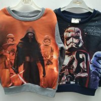 Намалени! Нови детски ватирани блузи Star Wars , снимка 1 - Детски Блузи и туники - 42744842
