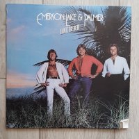 EMERSON LAKE PALMER -LOVE BEACH Американско издание 1978г Стул:ROCK , PROG ROCK Състояние на винила:, снимка 1 - Грамофонни плочи - 40544936