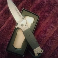 Масивен полуавтоматичен нож, снимка 9 - Ножове - 39630381