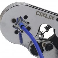 Клещи за кримпване на кабелни накрайници - Кримпващи клещи, снимка 3 - Клещи - 35323638