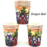 Dragon Ball драгон бол 10 бр картонени чаши парти рожден ден, снимка 1 - Чаши - 29851974