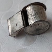 Свирка метал стара, номер, снимка 4 - Антикварни и старинни предмети - 42457081