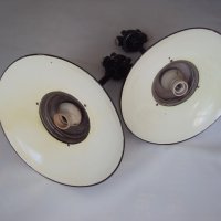 Стари ретро винтидж колекционерски индустриални заводски лампи, снимка 8 - Антикварни и старинни предмети - 31833911