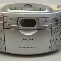 Радиокасетофон CD Philips AZ1027/12-1, снимка 1 - Радиокасетофони, транзистори - 30904520