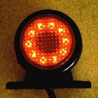 1 бр. ЛЕД LED рогчета габарити , червено-жълто 24V , L00122RY , снимка 4 - Аксесоари и консумативи - 35552346