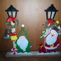 Големи Коледни LED - светещи декорации., снимка 2 - Декорация за дома - 38485853