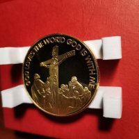 Сувенирна монета "Исус Христос", колекция от колекционерски възпоменателни монети за Коледа, снимка 8 - Нумизматика и бонистика - 35272005