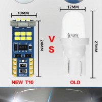 супер мощни W5W T10 led крушка-габарит-интериор-дневни светлини , снимка 4 - Аксесоари и консумативи - 31803581