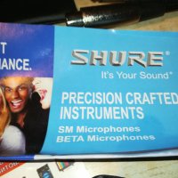 shure beta 58s-profi-КОМПЛЕКТ-внос швеицария, снимка 11 - Микрофони - 29663158