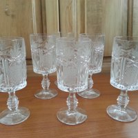 Кристални чаши, снимка 8 - Сервизи - 37544756
