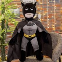 Голяма Плюшена играчка Батман Batman, снимка 2 - Плюшени играчки - 42794866