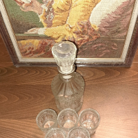 Ретро чаши за ракия 1, снимка 1 - Антикварни и старинни предмети - 44573738