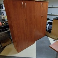 Офис шкаф - двукрил гардероб с рафтове 80/160/40 - 4 рафта, снимка 14 - Гардероби - 40875635