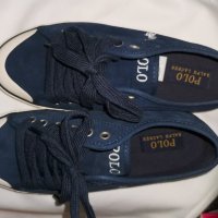 Естествена кожа Набук обувки марка POLO Ralph Lauren, снимка 3 - Дамски ежедневни обувки - 36862801