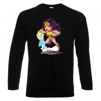 Мъжка тениска DC Wonder Woman Star Wars Игра,Изненада,Подарък,Геймър, , снимка 2 - Тениски - 36808544