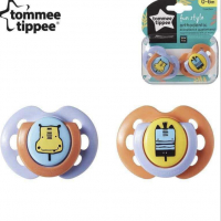 Tommee Tippee - Ортодонтични залъгалки, снимка 1 - Прибори, съдове, шишета и биберони - 36428666