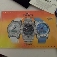 Брошури и аксесоари от закупен часовник Tissot оригинален ,цената на комплекта 20 лв, снимка 3 - Други ценни предмети - 40051509