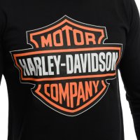 Нов мъжки комплект Harley Davidson: блуза с дълъг ръкав + шапка с козирка, снимка 5 - Блузи - 37700512