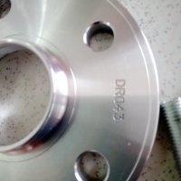 Фланци 5х100, 12мм, 57,1 главина, Simoni Racing DR043/B9 Wheel Spacers with Bolts, 12 mm, снимка 2 - Аксесоари и консумативи - 36671672