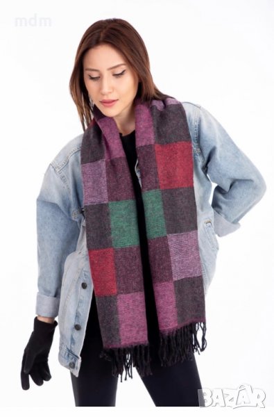 качествена вълна и памук, шал, снимка 1