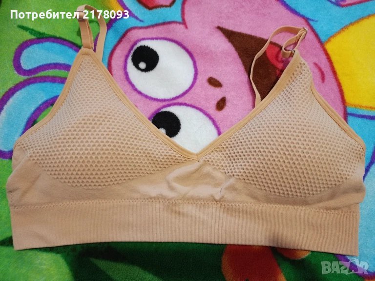 Дамски безшевен сутиен,нов, размер ХЛ, снимка 1