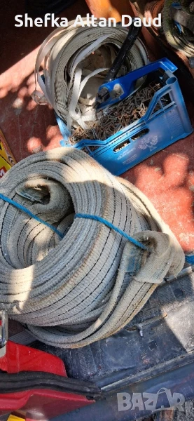 Lentov sapan kolan 120mm 6m 4t palet mashina chember obtegach
Лентов сапан колан и чембер обтегач, снимка 1