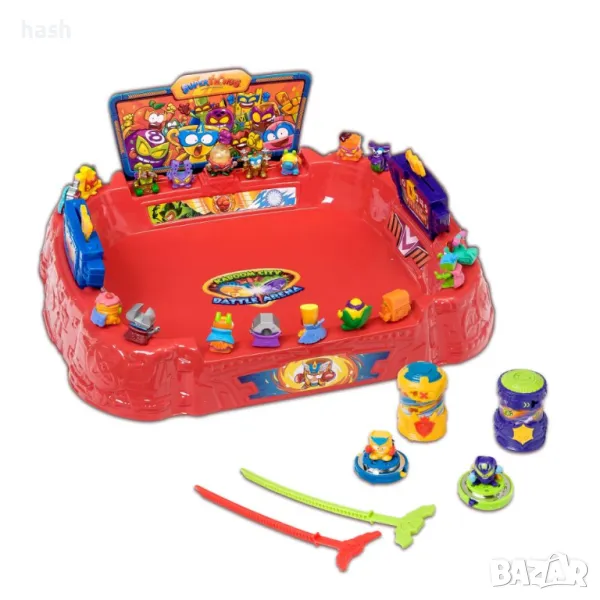 Комплект за игра SuperZings - Battle spinners arena, снимка 1