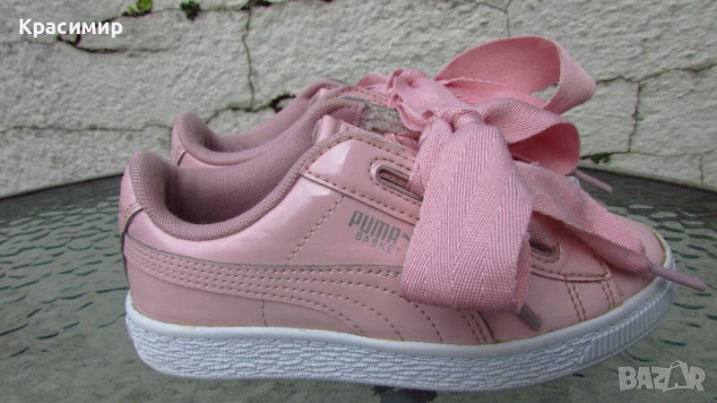 Детски маратонки Puma Basket Heart Patent , снимка 1