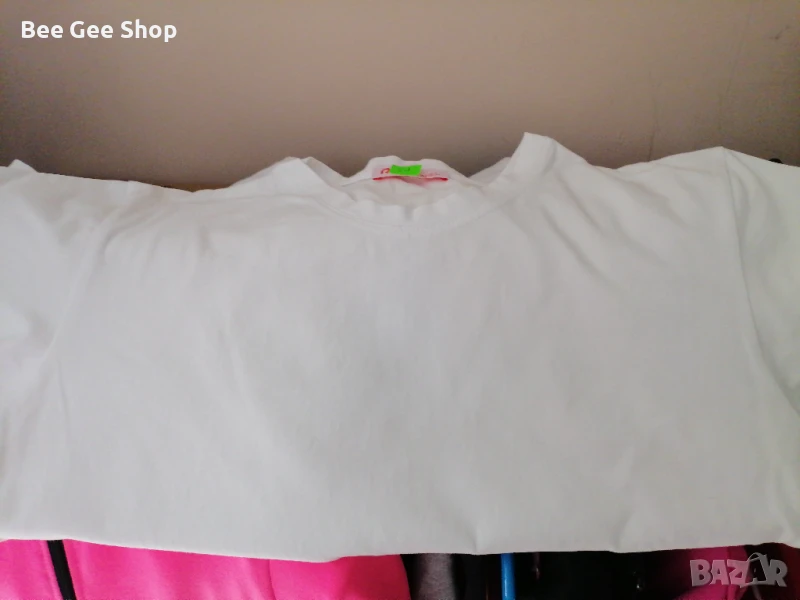 Памучни бели тениски, снимка 1