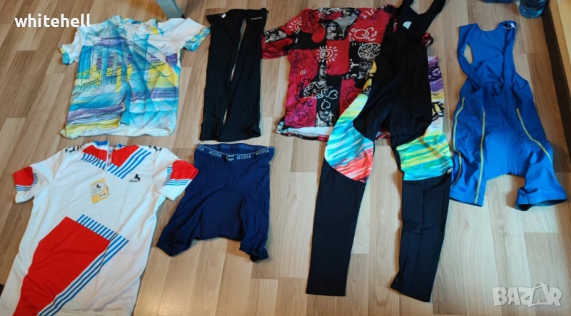 Комплект облекло за колоездене - джърси - биб шорти - скинсют, снимка 1