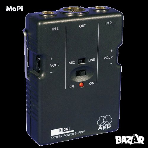 AKG B 29 L - phantom power supply (миксер) за един или два микрофона, снимка 1