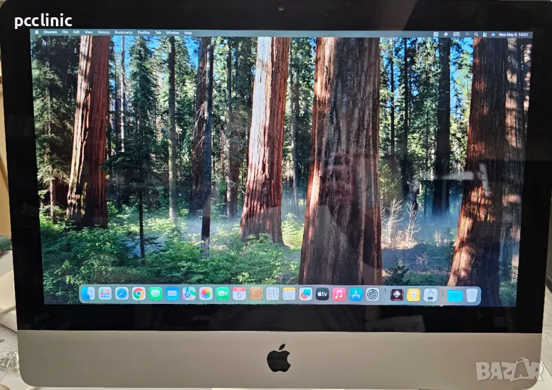 Apple iMac A1311 | 21.5 inch | intel i5 | 8GB RAM | 512GB SSD | Radeon HD 6750 |Sequoia|6м гаранция , снимка 1